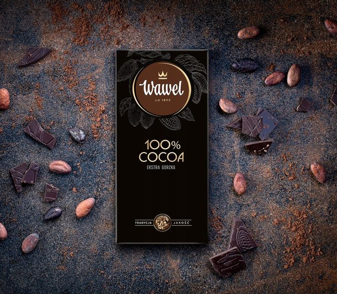Tabliczka Ekstra Gorzka 100% cocoa (6 sztuk) zdjęcie 3