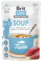 Brit Care Cat Soup Tuna Saszetka 75G
