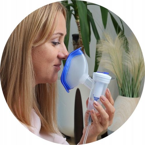 INHALATOR NEBULIZATOR RF7 DLA DZIECI FLAEM NEBULAIR+ 2MASKI CERTYFIKAT TUV na Arena.pl