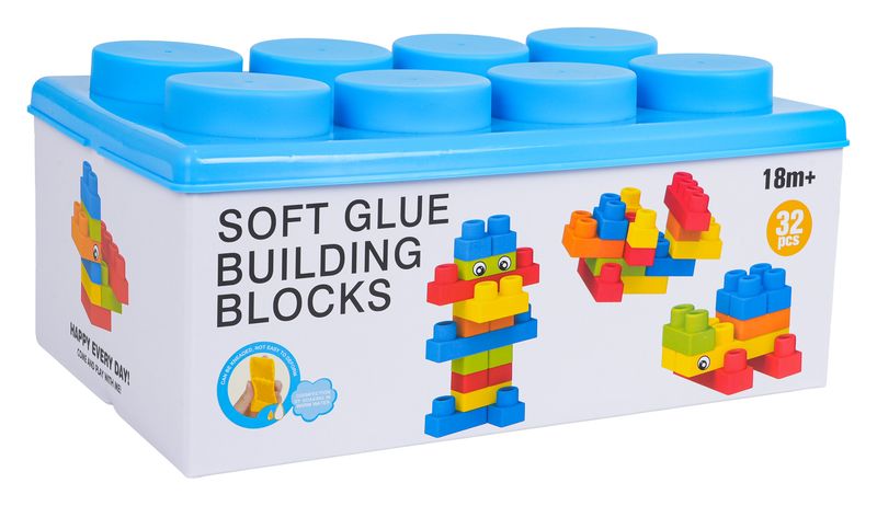 Zestaw Miękkich Klocków 32El. zdjęcie 2