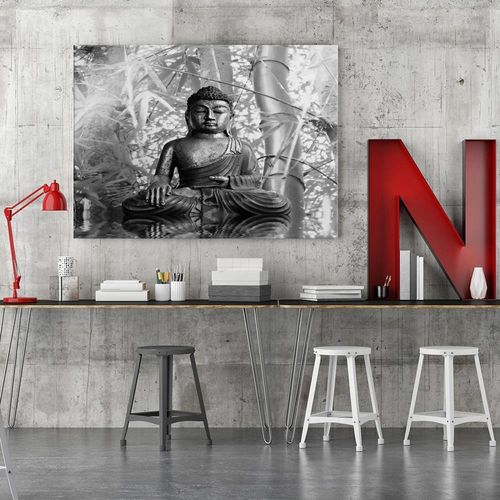 Obraz na płótnie - Canvas, Budda i bambusy 3 60x40 na Arena.pl