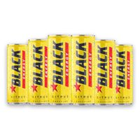 Black napój energetyzujący o smaku cytryny 250ml x 6 sztuk