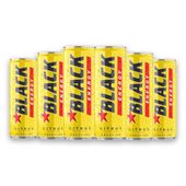 Black napój energetyzujący o smaku cytryny 250ml x 6 sztuk