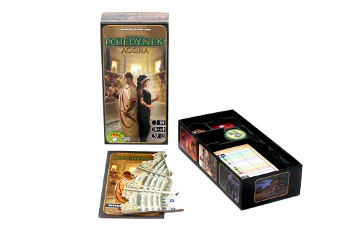 Prosta strategiczna gra dwuosobowa - 7 Cudów Świata Pojedynek Agora Dodatek na Arena.pl