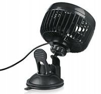 WENTYLATOR WIATRAK SAMOCHODOWY 4.5" 12V PRZYSSAWKA 42741