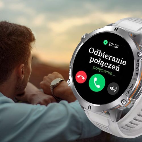 SMARTWATCH męski Rubicon F40-PROF silver/grey SIL na Arena.pl