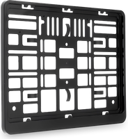 RAMKA POD TABLICĘ REJESTRACYJNĄ BEZBARWNA