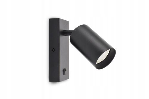 Lampa Ścienna Kinkiet z Włącznikiem Tuba Metal SPOT LED GU10 na Arena.pl