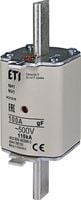ETI WKŁADKA TOPIKOWA BEZPIECZNIKOWA SZYBKA NH1/WT-1 gF 500V 100A 004139130