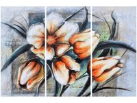 OBRAZ NIESAMOWITE PASTELOWE KWIATY