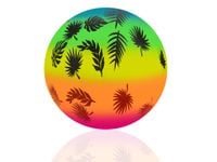 Piłka gumowa ogrodowa plażowa wodoodporna do gry tęczowa zabawa dla dzieci