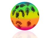 Piłka gumowa ogrodowa plażowa wodoodporna do gry tęczowa zabawa dla dzieci