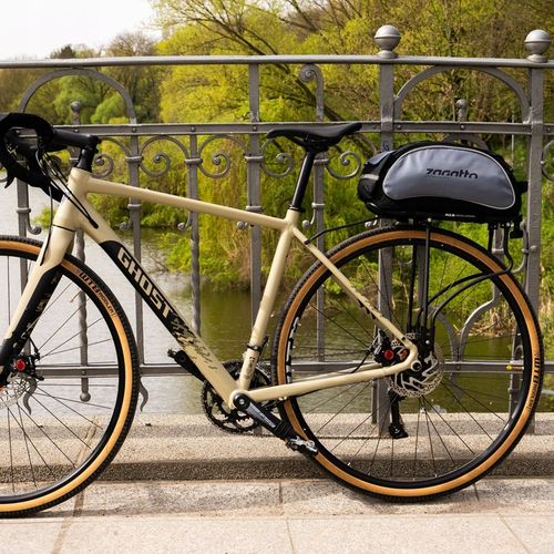 Torba rowerowa sakwa na bagażnik kufer pojemna torba na rower ZAGATTO na Arena.pl