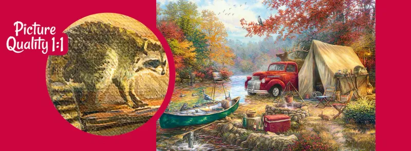 Puzzle 1000 elementów. W plenerze 30394 zdjęcie 3