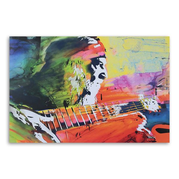 OBRAZ NA PŁÓTNIE Kurt Cobain Nirvana zdjęcie 3