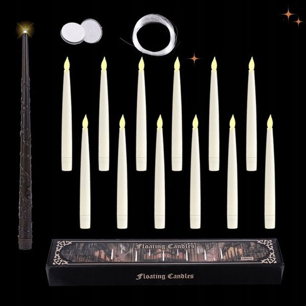 12pcs Halloween Decorations, Floating Candles Led zdjęcie 10