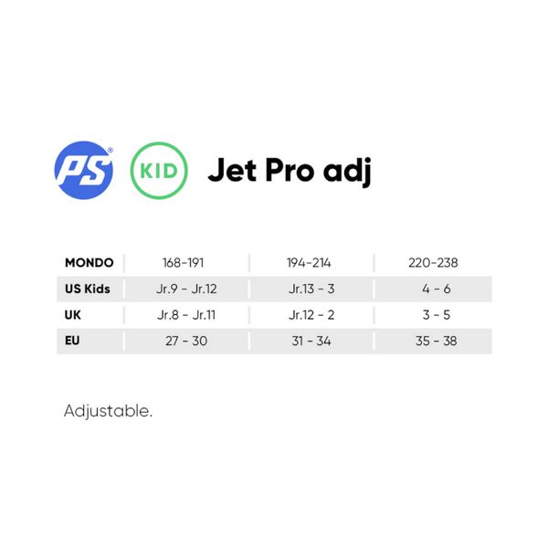 Rolki Powerslide Jet Pro Black 31-34 zdjęcie 2