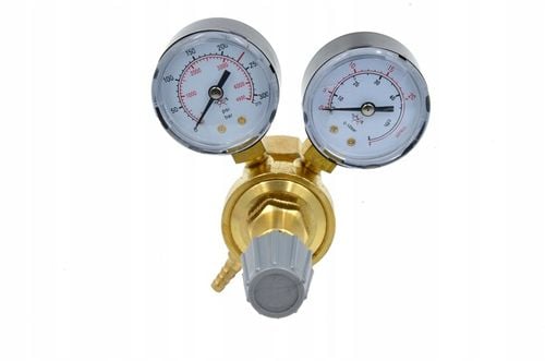 Reduktor CO2/ARGON z dwoma zegarami + króciec na Arena.pl