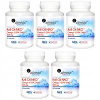 5x Krill Oil NKO Aliness Olej z Kryla NEPTUNE