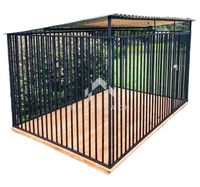 Kojec dla Psów 3x2,5m - Drewniana podłoga NB180