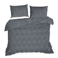 Pościel bawełniana PALERMO-8 200x220 Terra Collection jasnoniebieska