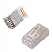 Wtyk sieciowy internetowy RJ45 kat. 6 FTP NC-RJ456FT-11 100szt CAT6 FTP