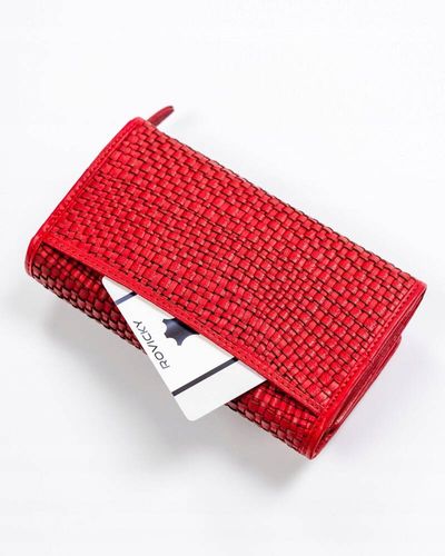 duży portfel damski ze skóry naturalnej - rovicky na Arena.pl