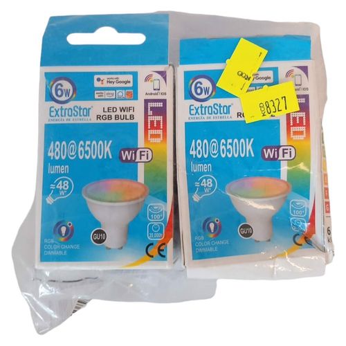 Inteligentna żarówka LED RGB GU10 6W 480lm 2szt na Arena.pl