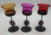 świecznik na tea lights w pudełku metalowy | q150502044