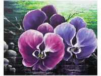 40X50CM STORCZYK STAWEM OBRAZ