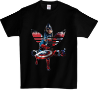 Koszulka T-shirt Kapitan Ameryka