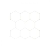 Lampa LED Hexagon 8S 280W 252x238cm zestaw 6500K