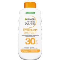 Mleczko ochronne filtr 30 witamina C, Garnier Ambre Hydra 24