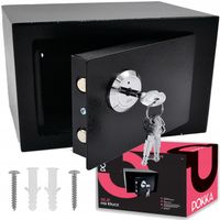 SEJF NA KLUCZE DOMOWY KASA KASETKA NA ZAMEK SOLIDNY SZAFKA KLUCZ