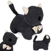 Stoper Ogranicznik Odbojnik Odbój do Drzwi Ciężki Kot Kotek Dekoracyjny