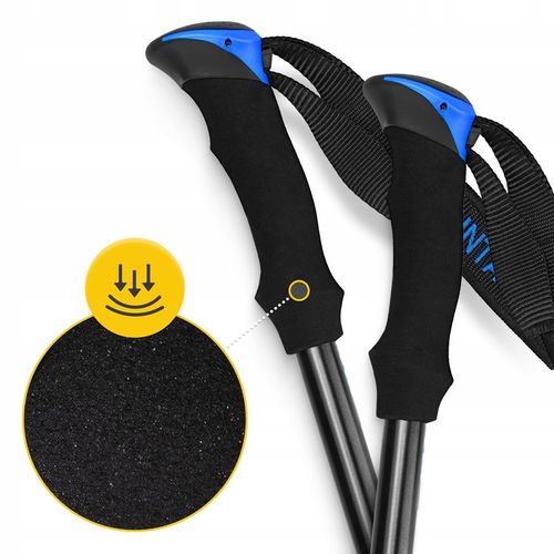 KIJE NORDIC WALKING KIJKI SKŁADANE REGULOWANE DO CHODZENIA TELESKOPOWE 4FIZ na Arena.pl