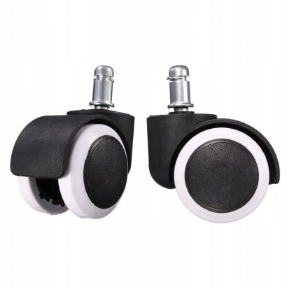 5x KÓŁKA GUMOWE KAUCZUKOWE DO FOTELA KRZESŁA na Arena.pl