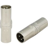 Redukcja adapter przejściówka 2x XLR męski RA3XMM