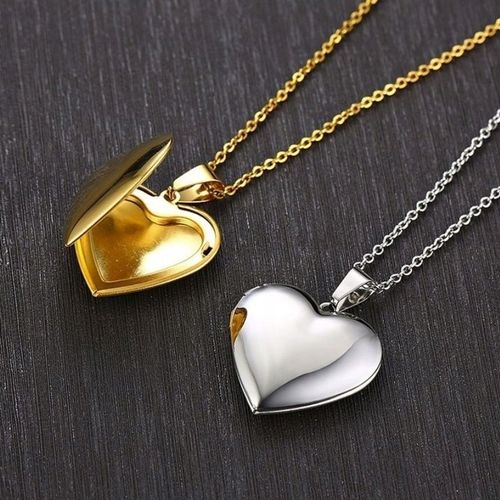 ŚLICZNY OTWIERANY WISIOREK GRAWER SERCE ZDJĘCIE na Arena.pl