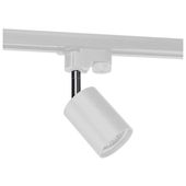 Reflektorek LAMPA sufitowa PROFILE EYE 9321 Nowodvorski metalowa OPRAWA tuba do 1-fazowego systemu szynowego biała