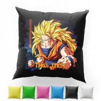 POSZEWKA Z NADRUKIEM BAWEŁNIANA 40x40CM - DRAGON BALL ANIME GOKU VEGETA