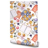 Tapeta Do Kuchni Jadalni Muffinki Babeczki Przepisy Foremki