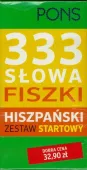 Fiszki na start! 333 słowa. Hiszpański PONS