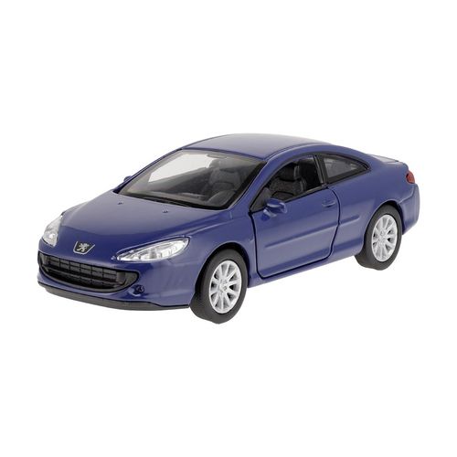 Model 1:34, Peugeot Coupe 407, niebieski na Arena.pl