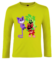 Koszulka z długim rękawem Smiling Critters - Catnap