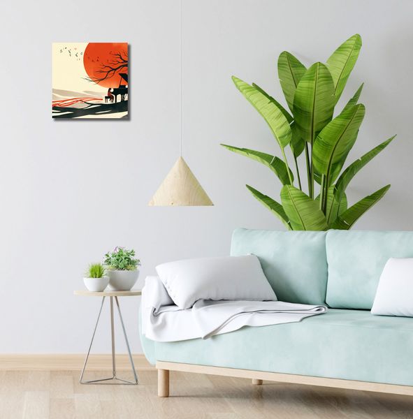 Obraz 30x30cm Pianistka zdjęcie 2