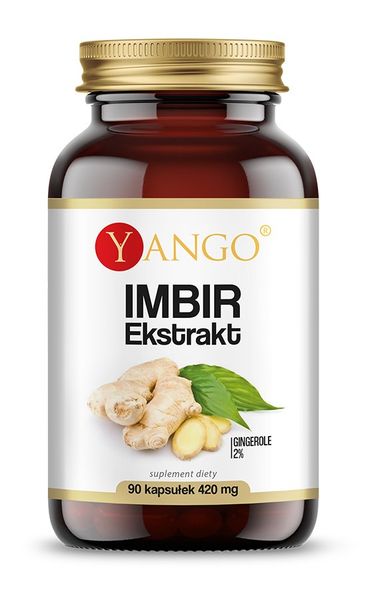 YANGO Imbir - ekstrakt (90 kaps.) zdjęcie 1