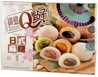 Mochi kulki ryżowe Mix smaków 600 g - Taiwan Dessert