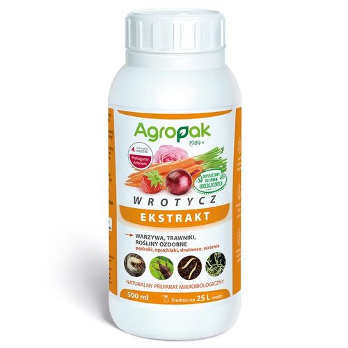 WROTYCZ EKSTRAKT EKO OPRYSK NA PĘDRAKI OPUCHLAKI NICIENIE AGROPAK 500 ML na Arena.pl