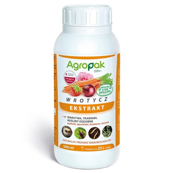 WROTYCZ EKSTRAKT EKO OPRYSK NA PĘDRAKI OPUCHLAKI NICIENIE AGROPAK 500 ML zdjęcie 2
